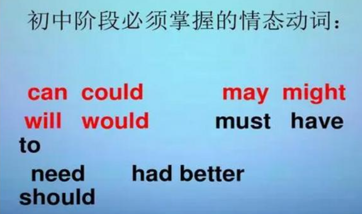 should是情态动词吗 