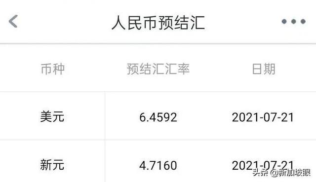 remittance（新加坡汇款到中国） 