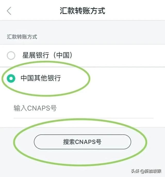 remittance（新加坡汇款到中国） 