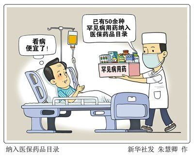50余种罕见病用药已纳入医保